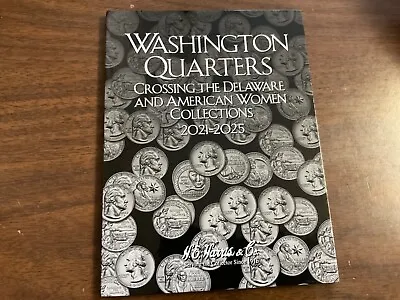 SPECIAL Harris Coin Folder 4987 Washington Quarters American Women P&D 2021-2025 • $4.95