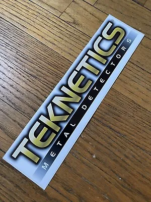 Teknetics Metal Detector Bumper Sticker Treasure Hunting Detecting T2 Omega • $13.99