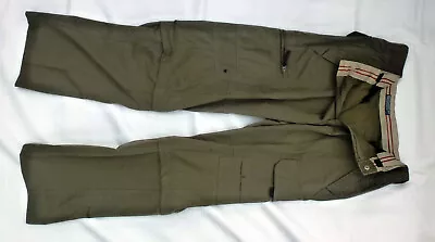 Men's TREKKING/CARGO ZIP OFF TROUSERS Olive Green W34 X L31 [86cmx79cm]    (804) • £14.50