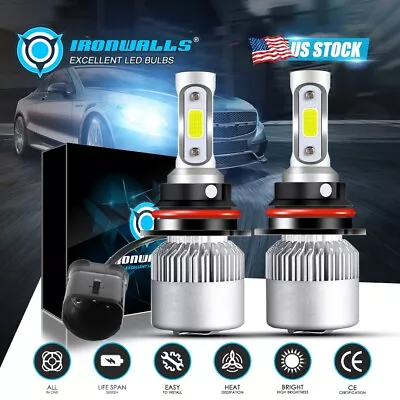 HB5 9007 LED Headlights 1000000LM LED Light Bulbs Kit High Low Beam Super Bright • $17.95