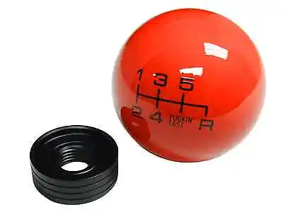 Vms Red Fing Fast Shift Knob 6 Speed Short Throw Shifter Lever M10x1.25 3 • $24.95