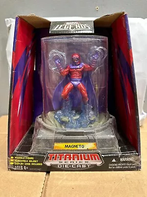 2006 Marvel Legends Titanium Series Die Cast Figure - X-Men Magneto • $24.99