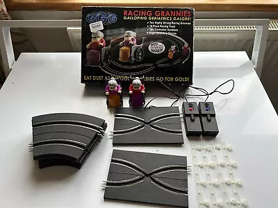 Granny Racing Vintage Track Game Novelty Slot Car Racing - Parts/Not Working • £14.99