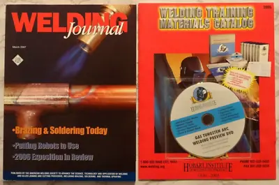 Hobart Institute Welding Gas Metal & Tungsten Arc Welding DVD & Welding Journal • $7.99