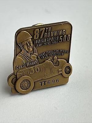 2003 Indianapolis 500 Gil DeFerran Indy 500 Bronze Pit Badge Pin # TT696 • $26.90