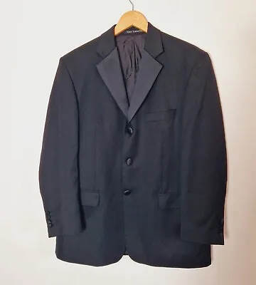 Vintage Guy Laroche Evening Jacket Mens 42R Black Wool Tux Dinner Formal • £24