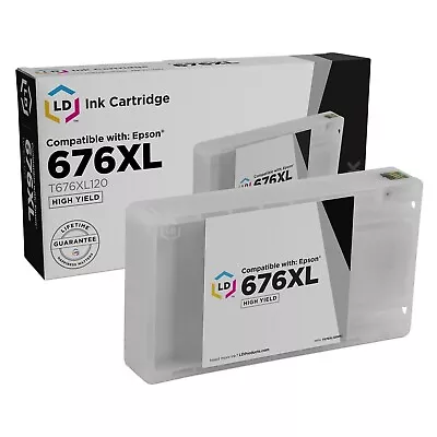 LD Black Ink Replacement For Epson 676XL T676X120 HY WorkForce • $8