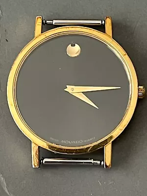 Movado Museum Watch Mans Model Excellent Condition Running & Keeping Time! • $17