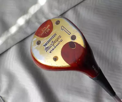 MacGregor T85 Eye O Matic Velocitized Persimmon Driver Regular • $29.90