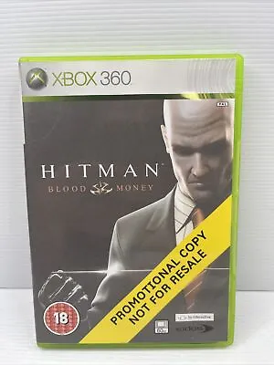 Hitman Blood Money Microsoft Xbox 360 Game PAL (PROMO COPY) Promotional COMPLETE • $30