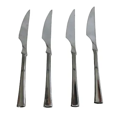 Mikasa Verona Stainless Flatware 4 Dinner Knives • $27.96