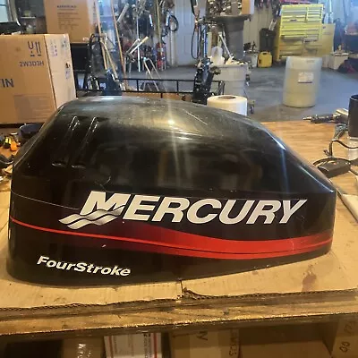 Mercury Mariner 4 Four Stroke 25 HP Top Cowl Cowling Hood Cover 830562T7 • $175