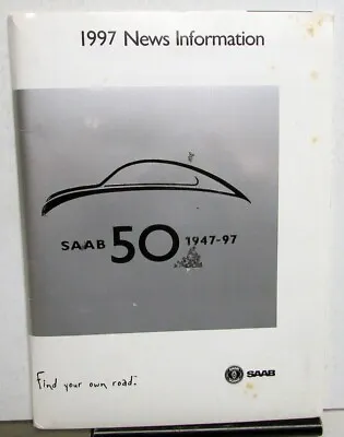 1997 Saab New Models Press Kit Media Release 900 Convertible Turbo 9000 CSE Aero • $41