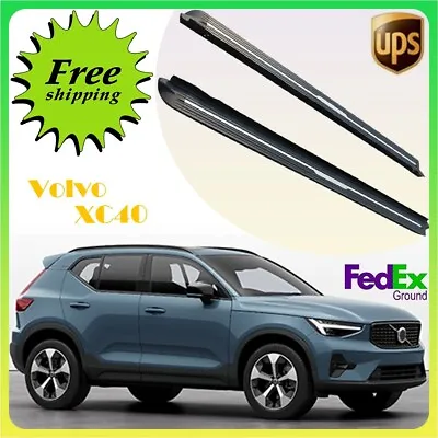 Fits Volvo XC40 2018-2020 2PCS Fixed Running Board Side Step Pedal Nerf Bar • $392.14
