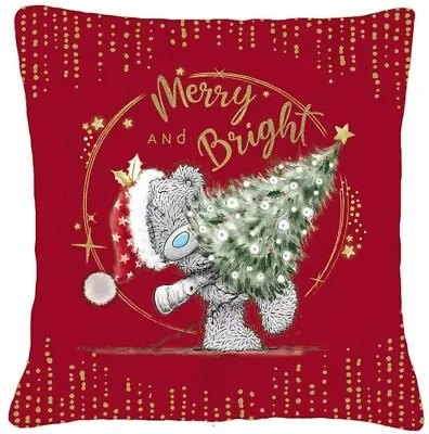 Me To You Tatty Teddy Merry & Bright Christmas Cushion • £14.49