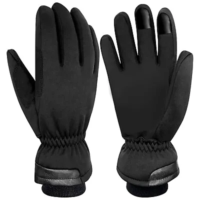 Waterproof Winter Gloves Windproof Running Warm Gloves Touchscreen Mens Women  • £13.99