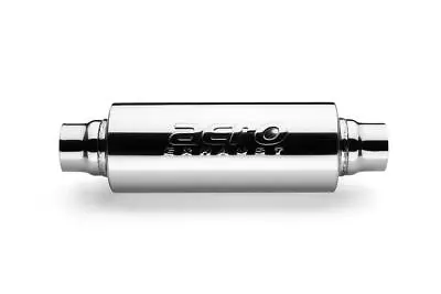 AERO Exhaust Exhaust Resonator - AERO Resonator Polished 304 Grade Stainless Ste • $37.35