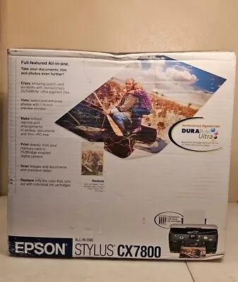 New Epson Stylus CX7800 All-In-One Inkjet Printer • $299.99