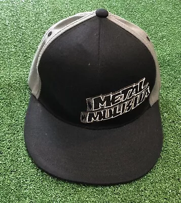 Metal Mulisha Hat Flexfit Black And Grey Fitted MM • $22.99