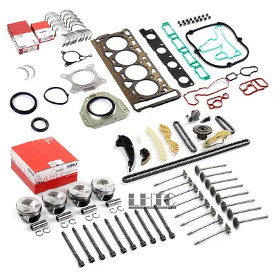 Engine Overhaul Rebuild Valves Kit For VW GTI Audi A4 2.0 TFSI CDN CCZ CCTA CAEB • $418