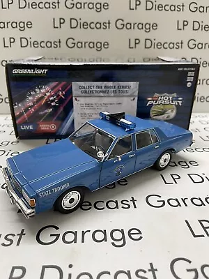 GREENLIGHT 1990 Chevrolet Caprice Maine State Police 1:24 Diecast Hot Pursuit • $34.99
