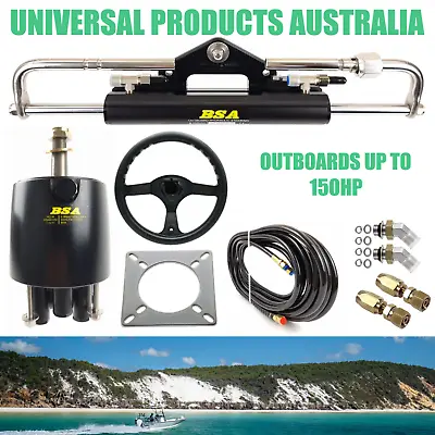 $1195 • Buy Hydraulic Outboard Motor Steering Kit