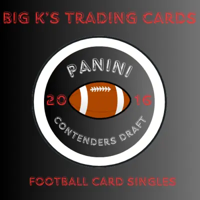 2016 Panini Contenders Draft Picks Football Card Singles Complete Your Set • $2.49
