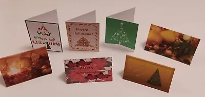 Dollhouse Miniature 1:24 One Half Inch Scale Christmas Cards E/ Doll Decorations • $3.49