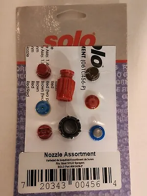 Solo 0610456-P Nozzle Assortment. Fits Most Solo Sprayers • $18.89