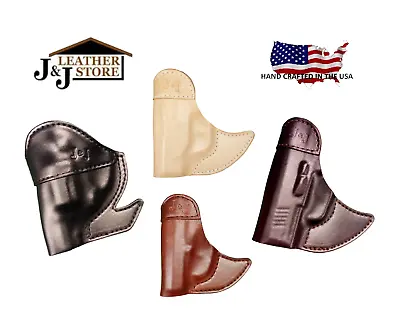 J&j Fn Reflex Formed Front Pocket Style Premium Leather Holster • $34.95