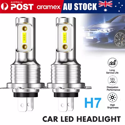 2x H4 LED Headlight Bulbs Kit Fog Lamp Car 6500K Globes High Beam 14000LM White • $11.99