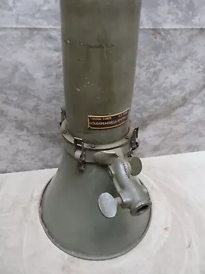 Vintage Military US Army Signal Corp PA Loudspeaker LS-104/TIQ-3 Field Camp Comm • $195