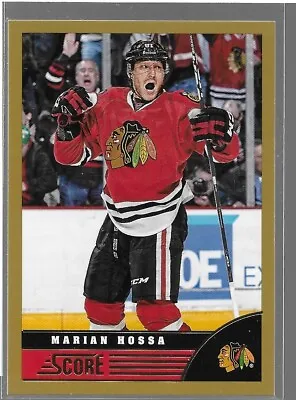 2013-14 Marian Hossa Panini Score Gold #95 • $2.99