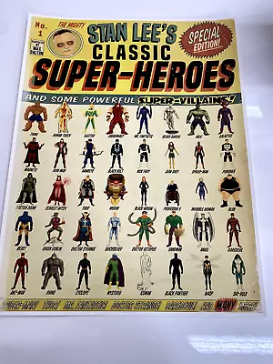 Stan Lee´s Classic Super Heroes 2015 By Max Dalton Art Giclee Print Poster  • $160