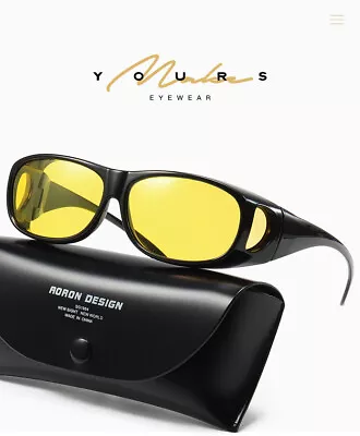 $15.38 • Buy Polarized Driving Glasses HD Night Vision Sunglasses WrapAround Eyewear UV400