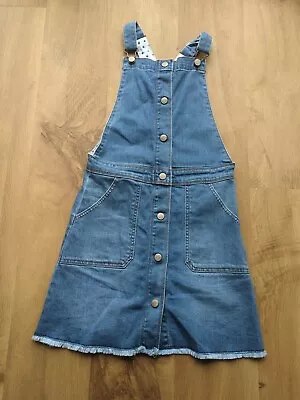 Girls Dungaree Dress From Mini Boden Age 11-12 • £4.50