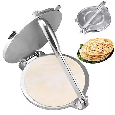 Iron Tortilla Roti Puri Press Tortilla Roti Flatbread Press Maker Papad Heavy • $42.90