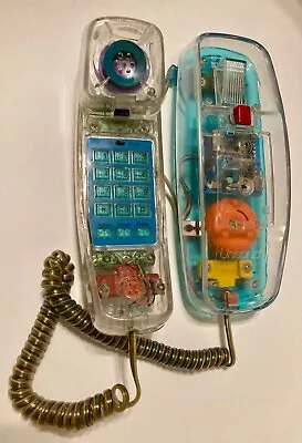 Vintage 1980's Unisonic Clear Plastic Telephone Model No. 6900 Working • $25
