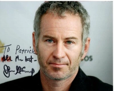 $123.48 • Buy JOHN MCENROE Autographed Signed 8x10 Photograph - To Patrick