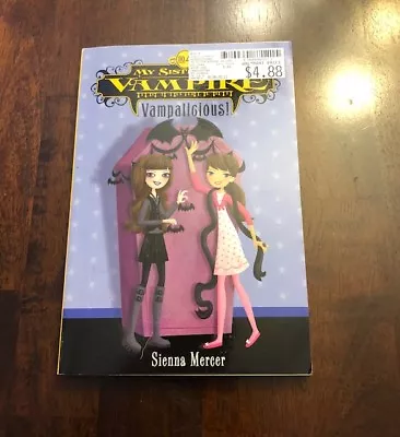 My Sister The Vampire Vampalicious Scholastic Paperback Kids BRAND NEW BOOK • $0.99