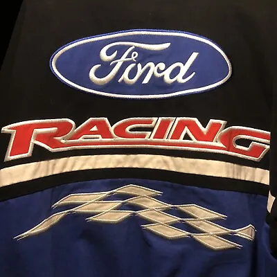 Racing Champions Apparel Ford Racing Jacket Size XXL NASCAR Street Racing Fords • $84.50