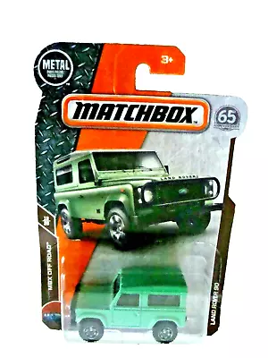 Land Rover 90 - Green - 2017 Matchbox 1:64 Diecat Rover - Mbx Off Road Series  • $3.79