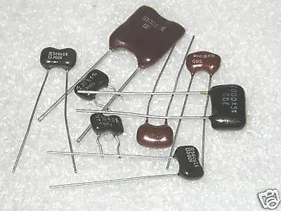 390 PF  5%  500 VOLT  RF SILVER MICA CAPACITORS - 10 Pcs • $11.60