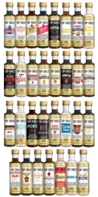 Top Shelf Essence - Choose From 50 Whiskey Flavorings For Neutral Still Spirits  • $7.95