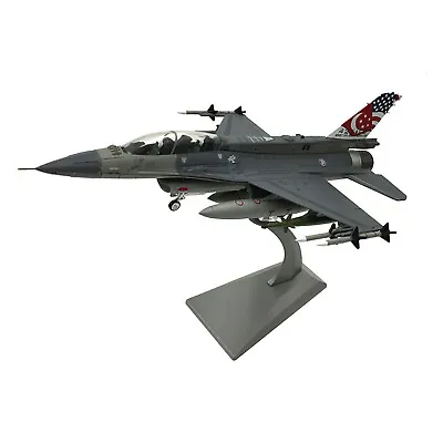 Amer Com 1:72 Air Force F-16D Fighting Falcon D Block-52 Diecast Model Ornaments • $38.69