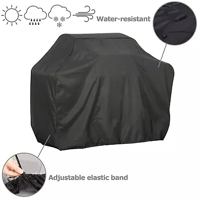 BBQ Gas Grill Cover 57 Inch Barbecue Waterproof Outdoor Heavy Duty Protection • $12.68