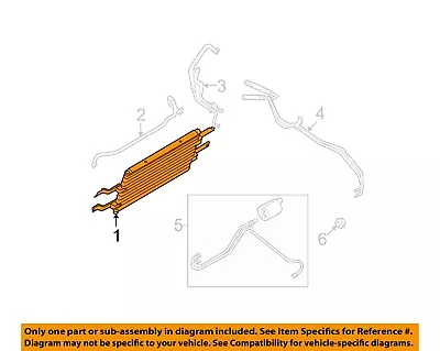 FORD OEM 08-10 F-250 Super Duty-Automatic Transmission Oil Cooler 7C3Z7A095B • $183.75