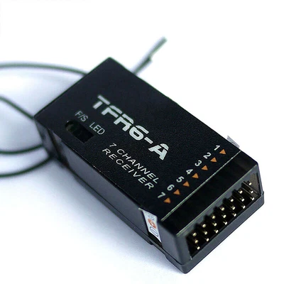 $45.39 • Buy For Futaba FASST FrSky TF Module (TF-8M/14M) TFR6/TFR6-A 2.4G 7Channels Receiver