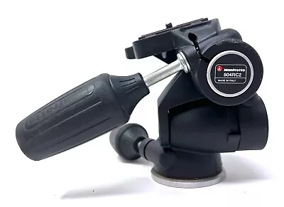 Manfrotto 804RC2 3-Way Pan/Tilt Head W/ QR Plate Made In Italy Bogen/Manfrotto • $47.99