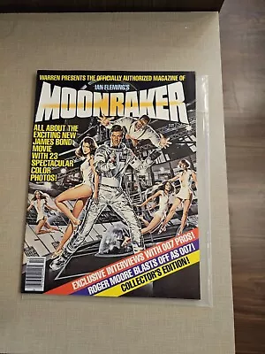 MOONRAKER-JAMES BOND 007- AUTHORIZED MAGAZINE-WARREN-1979 Ian Fleming • $7.99